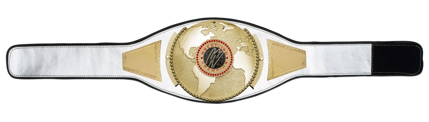 WRESTLING CHAMPIONSHIP BELT PROGLOBE/G/WRESTGEMG - AVAILABLE IN 6+ COLOURS